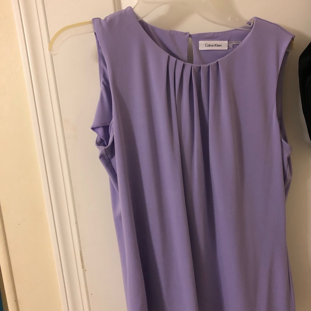 Calvin Klein Purple Dress Tank